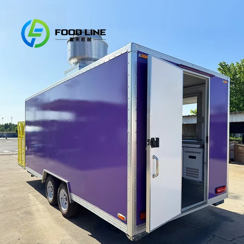 Coffee Van Equipment - Custom Mobile Food Cart Trailer Square