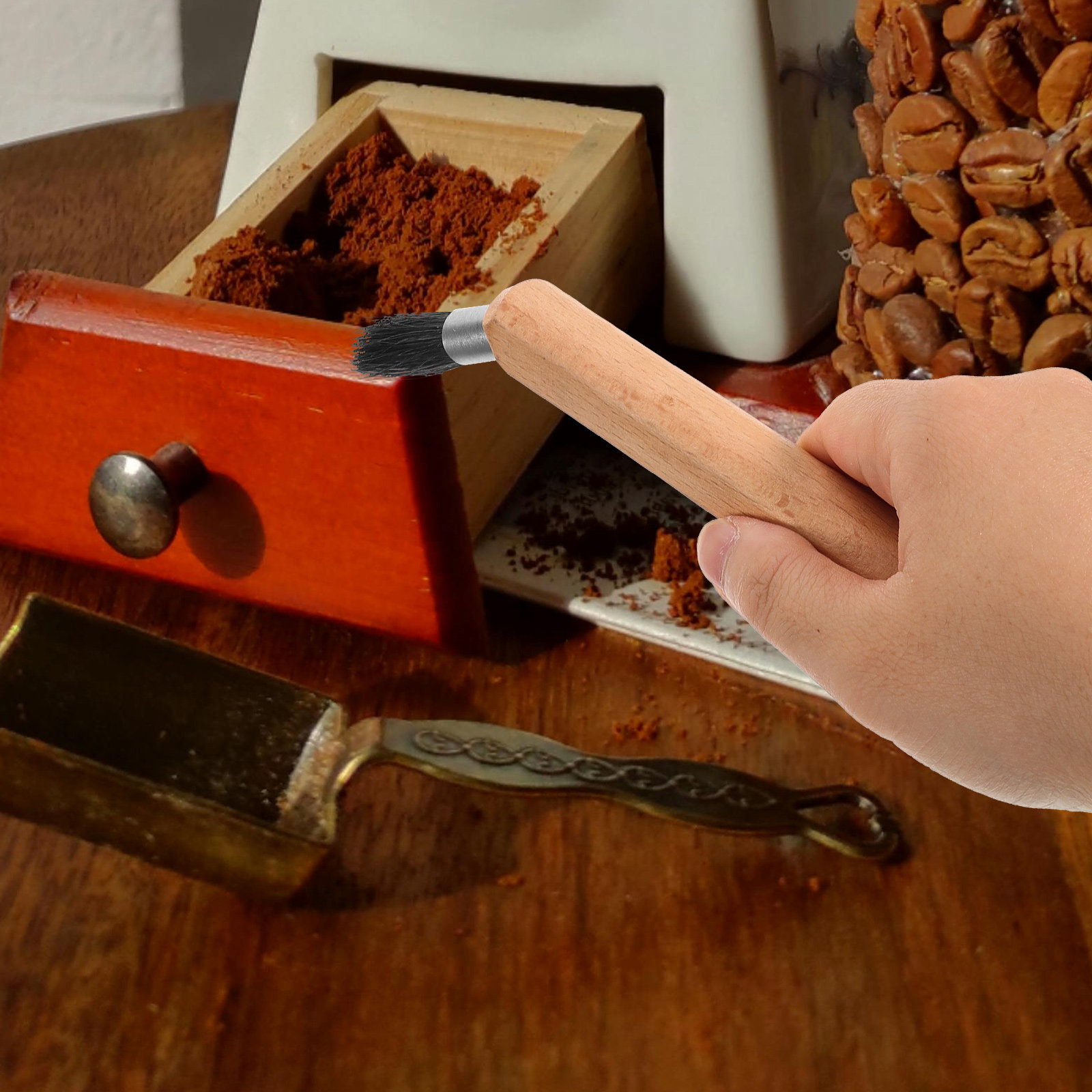 Multi Use Coffee Grinder Clean - огляд і ціна Group Head Brush