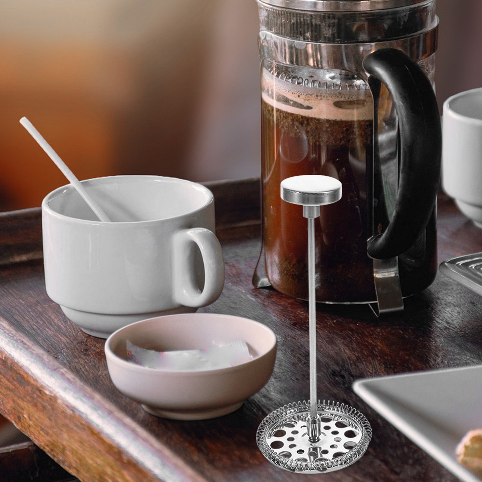 1Set Stainless Steel Coffee Fi - огляд і ціна Blind Filter Disc