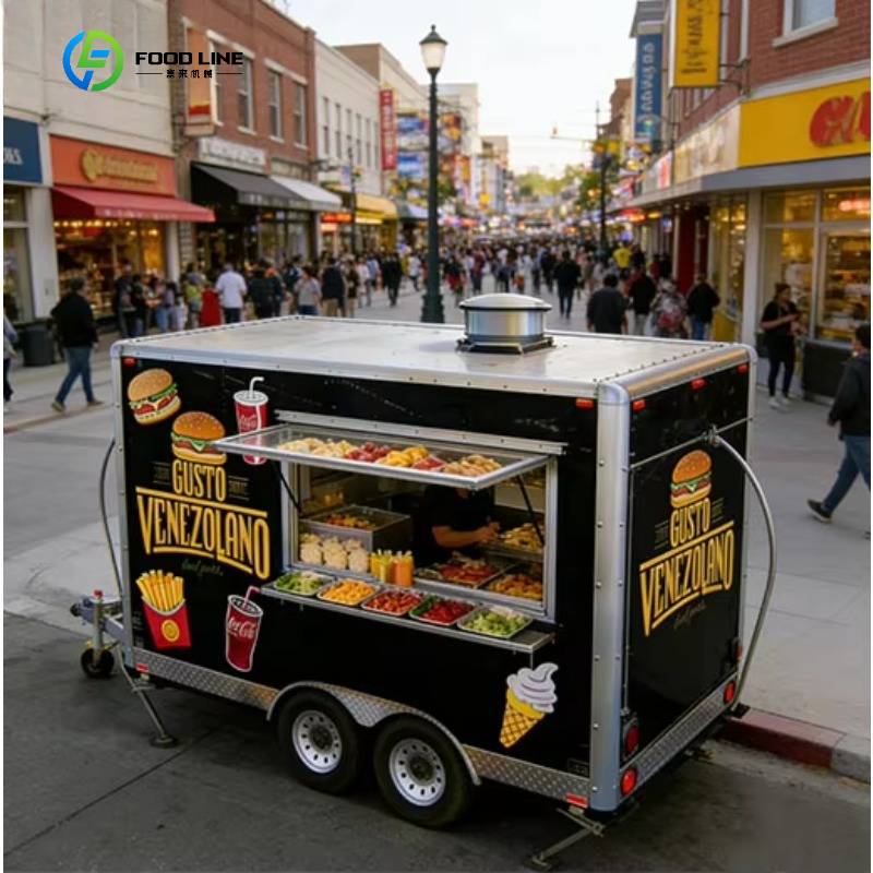 Square-shaped Restaurant Equip - огляд і ціна Coffee Van Equipment