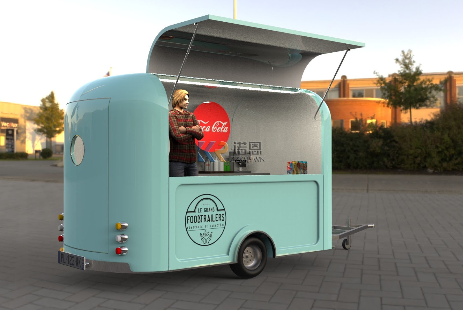 Fully Equipped Caravan Bar Ven - огляд і ціна Coffee Van Equipment