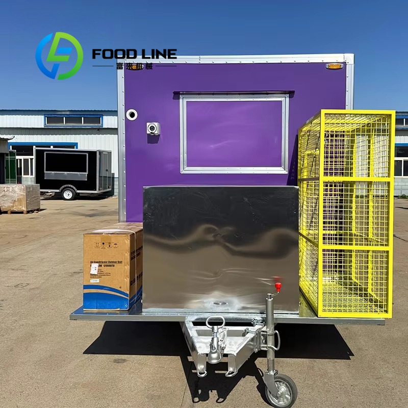Custom Mobile Food Cart Traile - огляд і ціна Coffee Van Equipment
