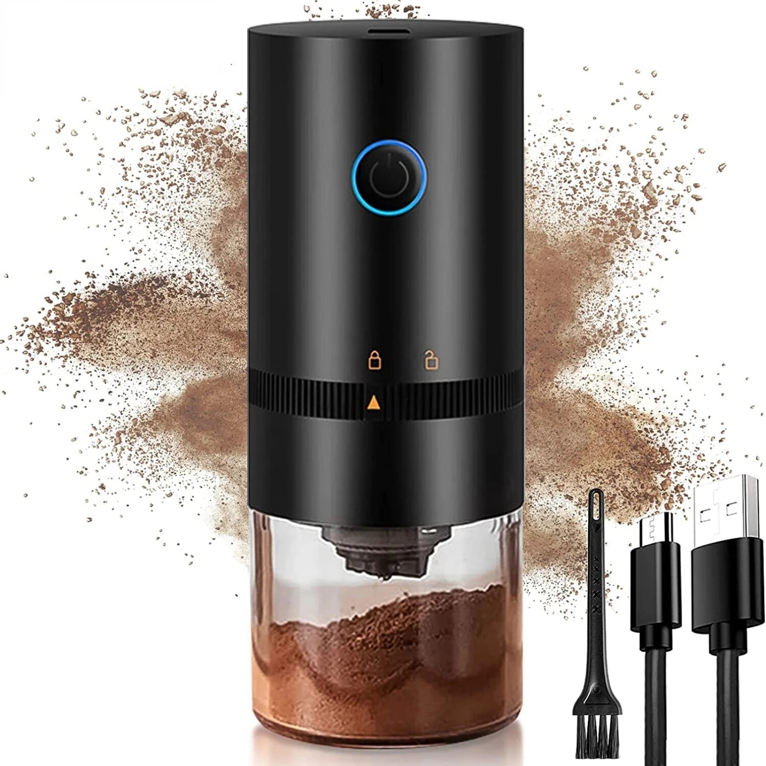 Coffee Grinder TYPE C USB Char - огляд і ціна Coffee Equipment Grinder