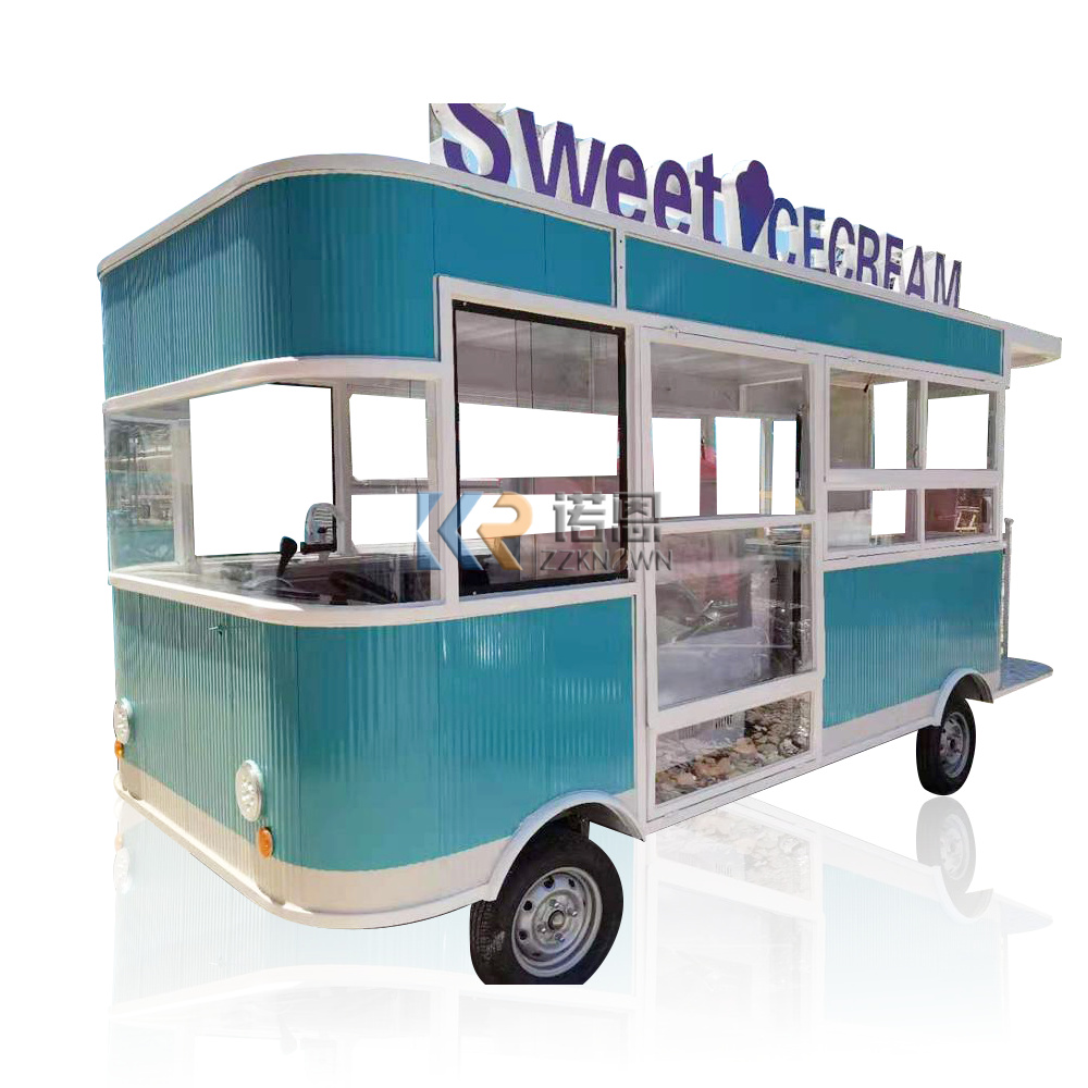 In Stock 5M Mobile Food Truck  - огляд і ціна Coffee Van Equipment