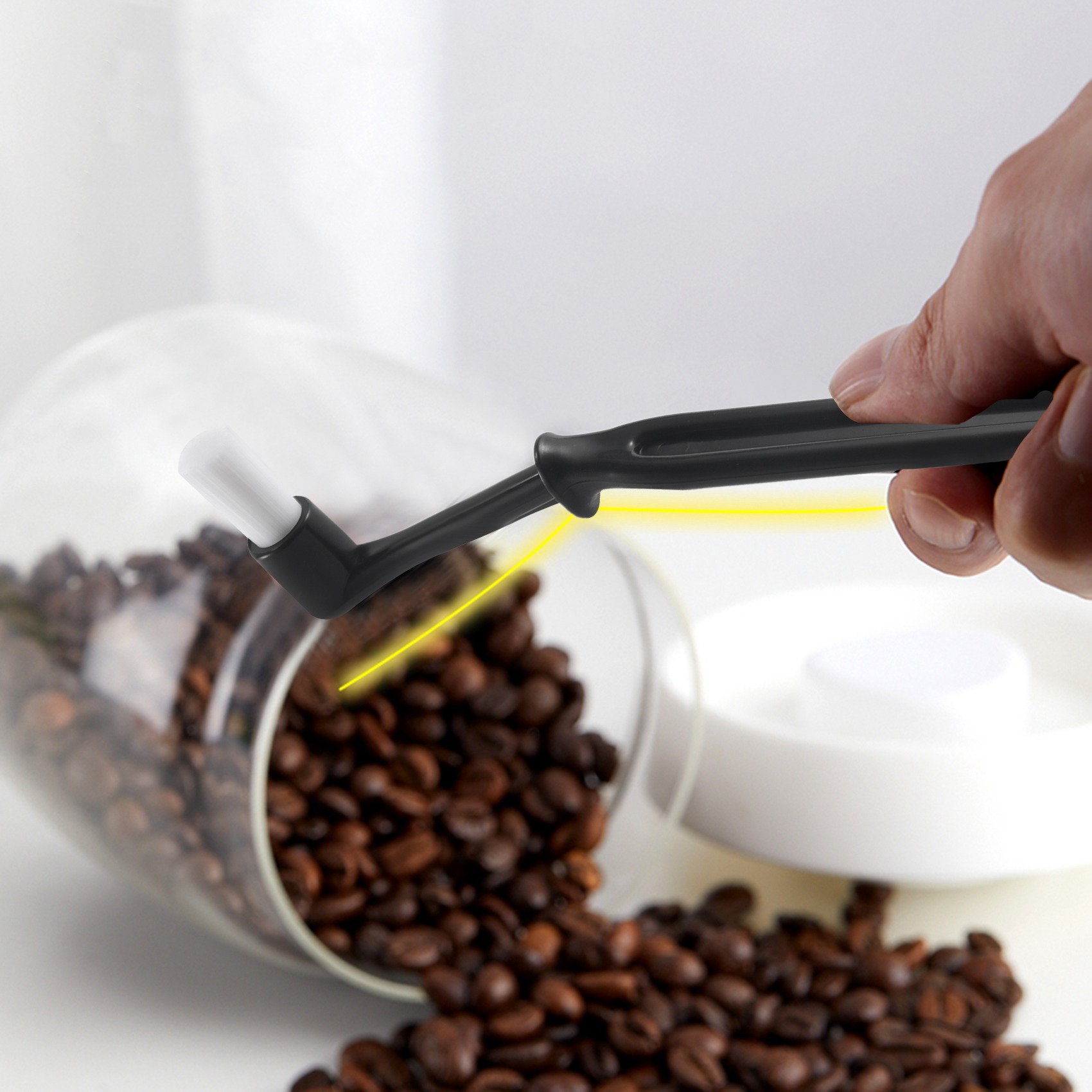 BAAJ-4 Pcs Coffee Machine Clea - огляд і ціна Group Head Brush